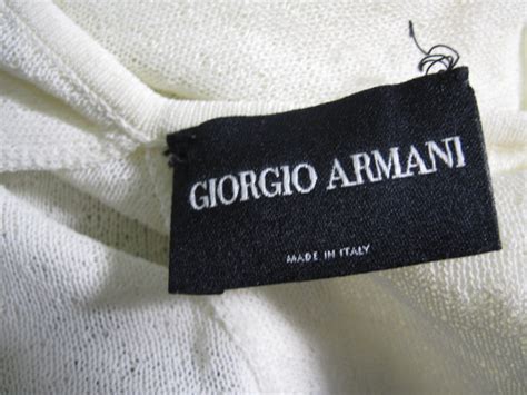 fake armani labels|are Armani clothes worth anything.